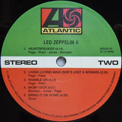Led Zeppelin Led Zeppelin II Atlantic, Atlantic LP, Album, RE, RM, 180 Mint (M) Mint (M)