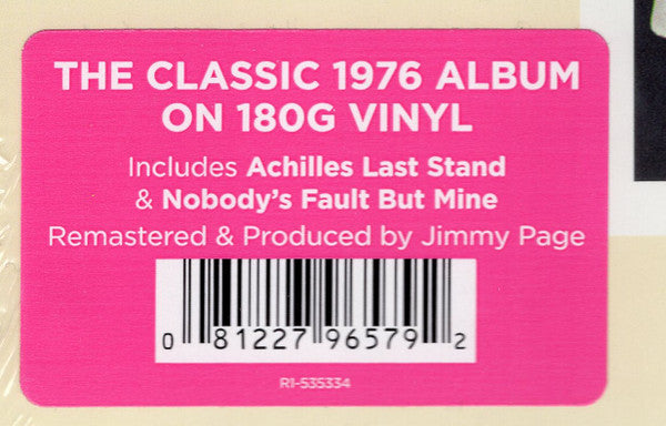 Presence | Mint (M) Mint (M) - ROCK *SEALED*
