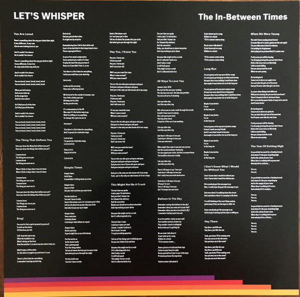 The In-Between Times | Mint (M) Mint (M) - POP/INDIE