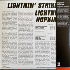Lightnin' Hopkins Lightnin' Strikes Vee Jay Records LP, Album, Mono, Club, RE, 180 Mint (M) Mint (M)
