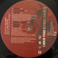 Linkin Park Hybrid Theory Warner Bros. Records, Machine Shop Recordings, Warner Bros. Records, Machine Shop Recordings, Warner Bros. Records, Machine Shop Recordings, Warner Bros. Records, Machine Shop Recordings LP, Album, RE, Gat Mint (M) Mint (M)