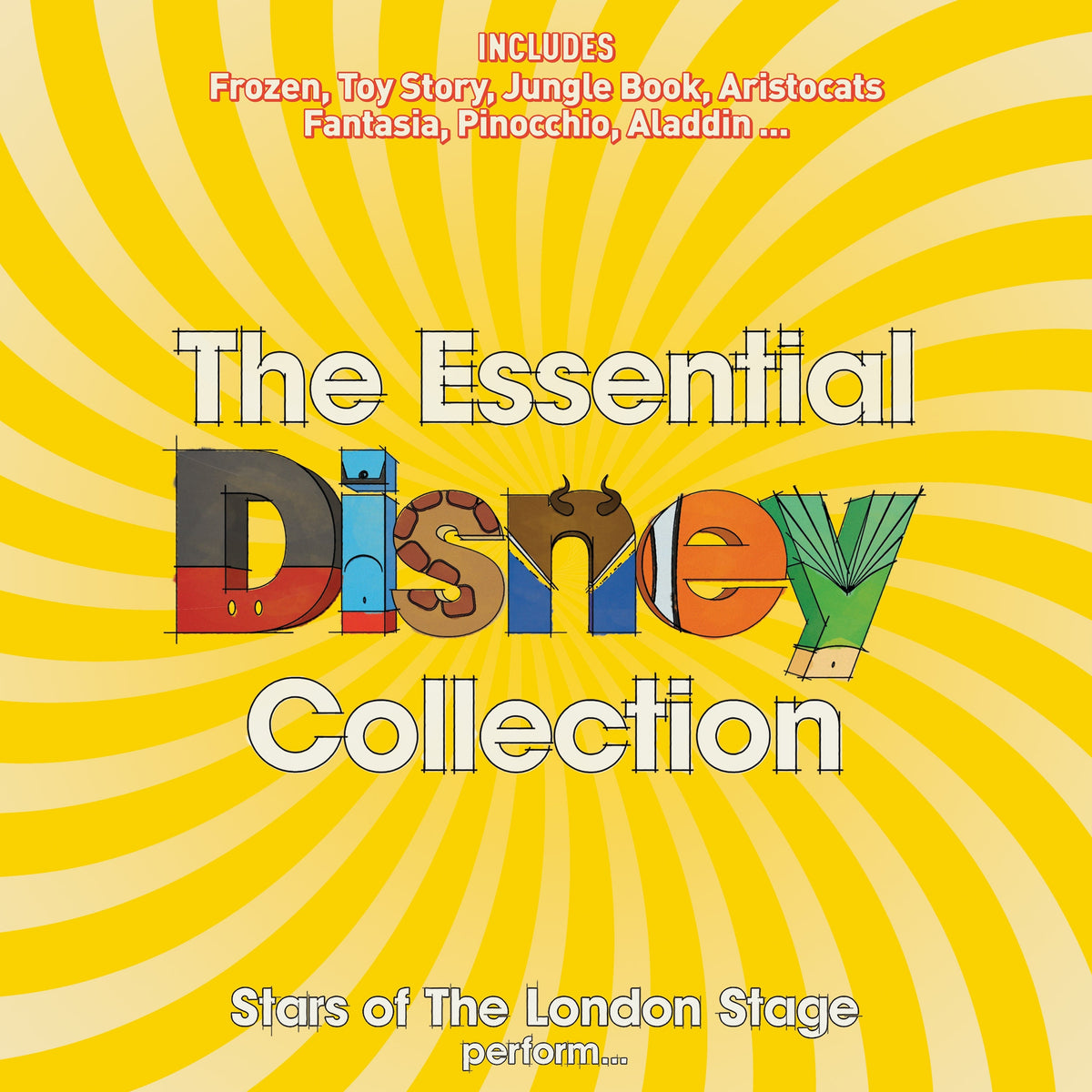 London Music Works & The City of Prague Philharmon - The Essential Disney Collection (180g BLUE/ PURPLE MARBLED VINYL 2xLP | - SOUNDTRACK *NEW*