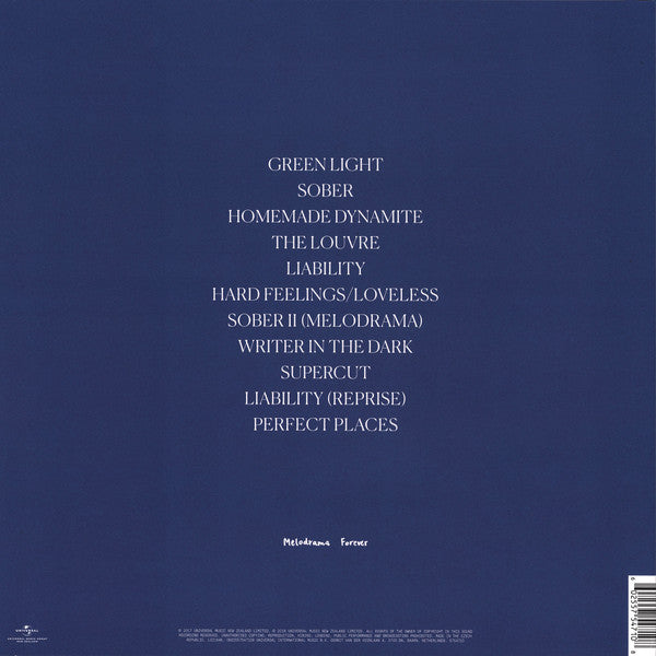 Lorde Melodrama Universal Music Group New Zealand, Universal Music Group New Zealand LP, Album Mint (M) Mint (M)