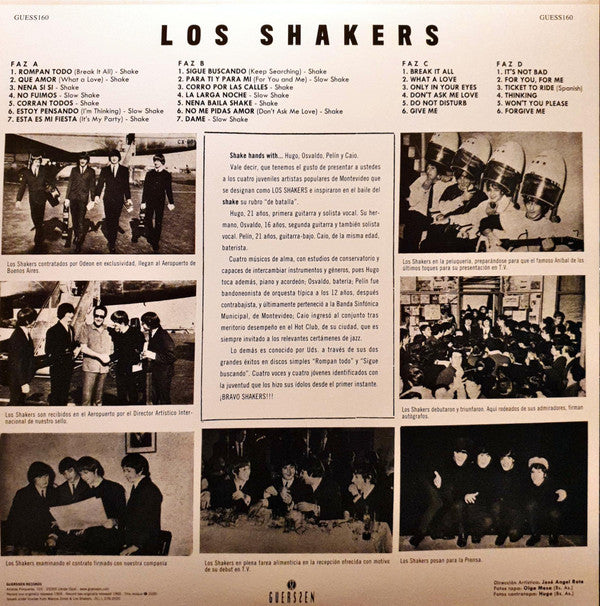 Los Shakers / Break It All | Mint (M) Mint (M)