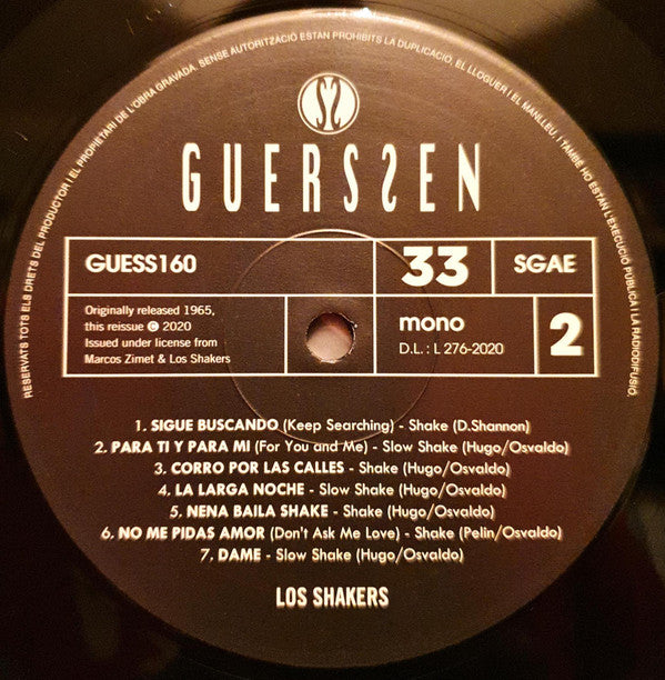 Los Shakers / Break It All | Mint (M) Mint (M)