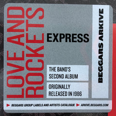 Love And Rockets Express Beggars Banquet LP, Album, RE Mint (M) Mint (M)