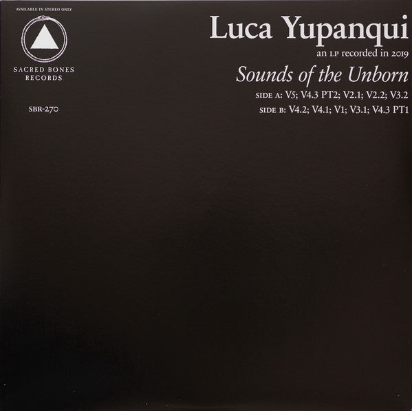 Sounds Of The Unborn | Mint (M) Mint (M) - AMBIENT *COLOR*