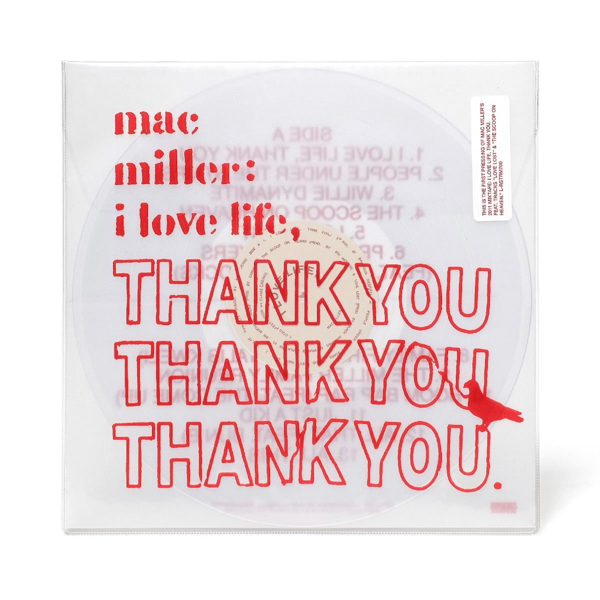 I Love Life, Thank You (PRE-ORDER 7/11/25)(Clear Vinyl) | Mint (M) Mint (M) - HIP HOP *NEW/COLOR*