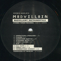 Madvillain Madvillainy Instrumentals Stones Throw Records, Stones Throw Records 2xLP, Album, RE Mint (M) Mint (M)