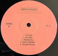 Maps And Atlases Lightlessness Is Nothing New Barsuk Records LP Mint (M) Mint (M)