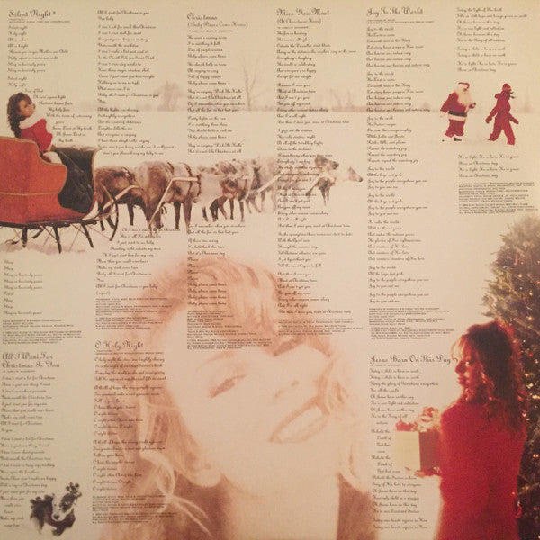 Mariah Carey Merry Christmas Columbia, Legacy LP, Album, Ltd, RE, Red Mint (M) Mint (M)