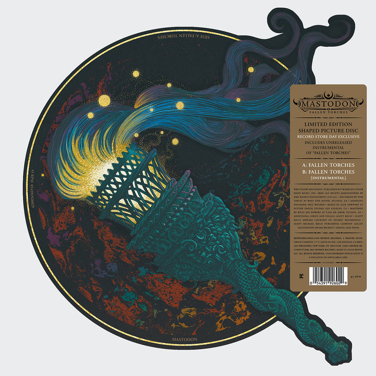 Fallen Torches (10" Shape/Picture Disc) | Mint (M) Mint (M) - METAL *SHAPED/PICTURE DISC*