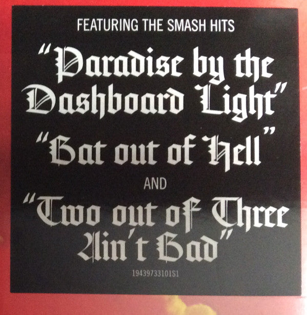 Bat Out Of Hell (VINYL) | Mint (M) Mint (M) - ROCK *SEALED*