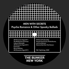 Men With Secrets Psycho Romance & Other Spooky Ballads The Bunker New York LP, Album Mint (M) Mint (M)