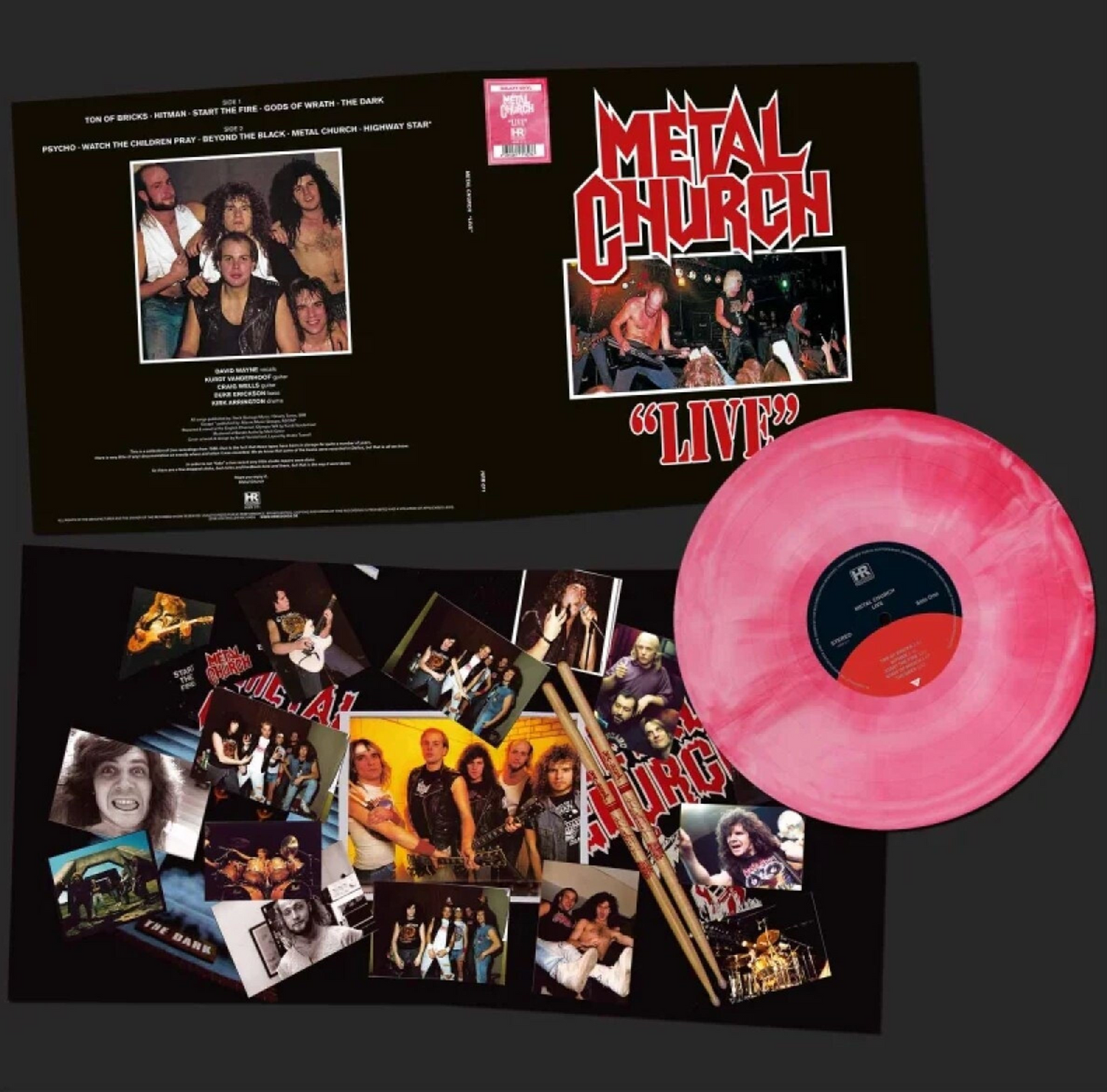 Live - Galaxy (Limited Edition, "Galaxy" Red & White Colored Vinyl) |