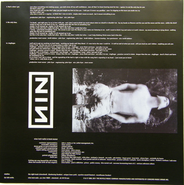 Nine Inch Nails - Pretty Hate Machine (VINYL LP THE BICYCLE MUSIC COMPANY B0015767-01 2011) | Near Mint (NM or M-) Near Mint (NM) - METAL/INDUSTRIAL / NEW *SEALED*