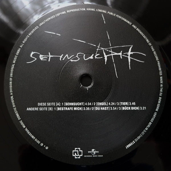 Sehnsucht | Mint (M) Mint (M) - METAL/INDUSTRIAL *SEALED*