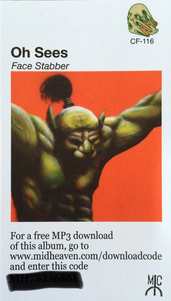Thee Oh Sees Face Stabber 2xLP Mint (M) Mint (M)