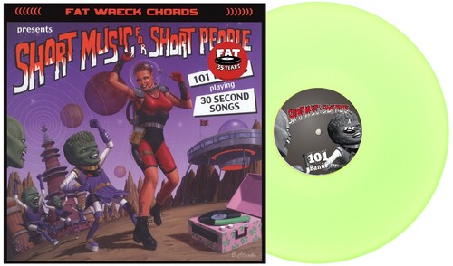 Various Artists - (PRESALE 10/16/26) Short Music for Short Peopl : Short Music for Short People (GREEN VINYL LP) | NEW - METAL *NEW/COLOR*