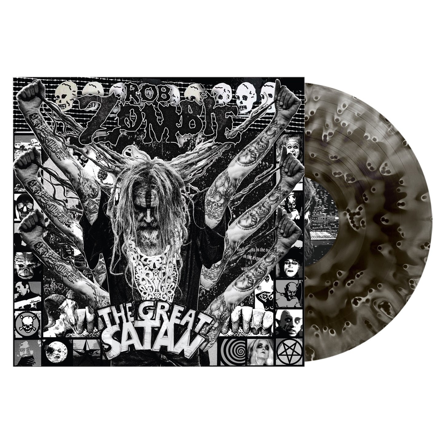 (PRE-ORDER 2/27/26) The Great Satan (Ghostly Black Vinyl) | Mint (M) Mint (M) - METAL *NEW/COLOR*
