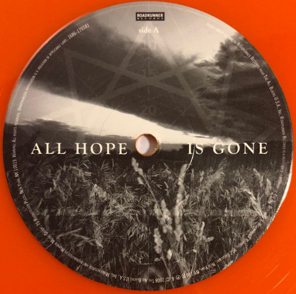 All Hope Is Gone (ORANGE VINYL) | Mint (M) Mint (M) - METAL *NEW/COLOR*