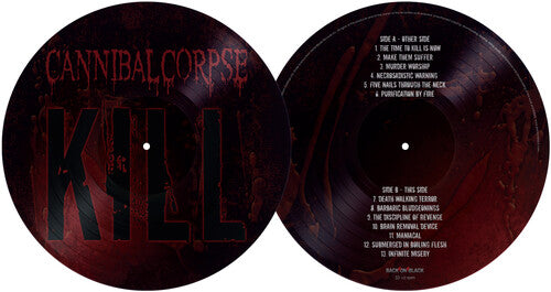 Cannibal Corpse - (PRESALE 6/26/26) Kill (IMPORT PICTURE VINYL) | Mint (M) Mint (M) - METAL *NEW/COLOR*