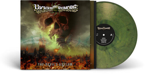 (PRESALE 7/3/26) The Devil's Asylum (BLACK GREEN YELLOW MARBLE VINYL) | Mint (M) Mint (M) - METAL *NEW/COLOR*