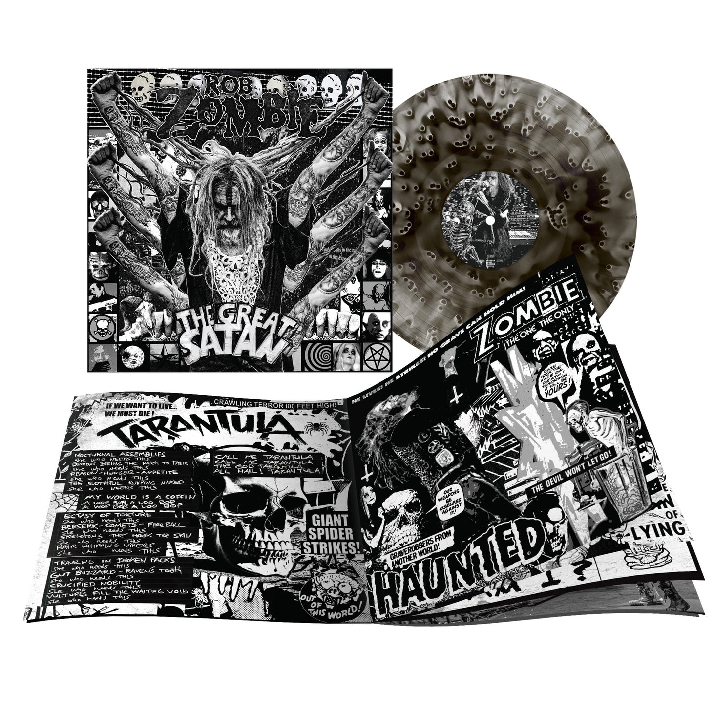 (PRE-ORDER 2/27/26) The Great Satan (Ghostly Black Vinyl) | Mint (M) Mint (M) - METAL *NEW/COLOR*