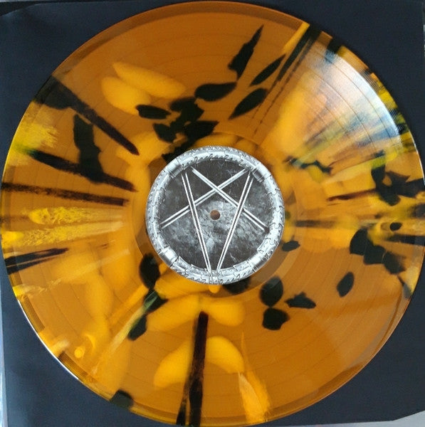 Repentless (TRANSPARENT ORANGE + YELLOW & BLACK SPLATTER) | Mint (M) Mint (M) - METAL *NEW/COLOR*