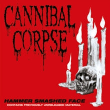 HAMMER SMASHED FACE (PRE-ORDER 6/20/25)(CLEAR W/ RED SPLATTER VINYL) | Mint (M) Mint (M) - METAL *NEW/COLOR*