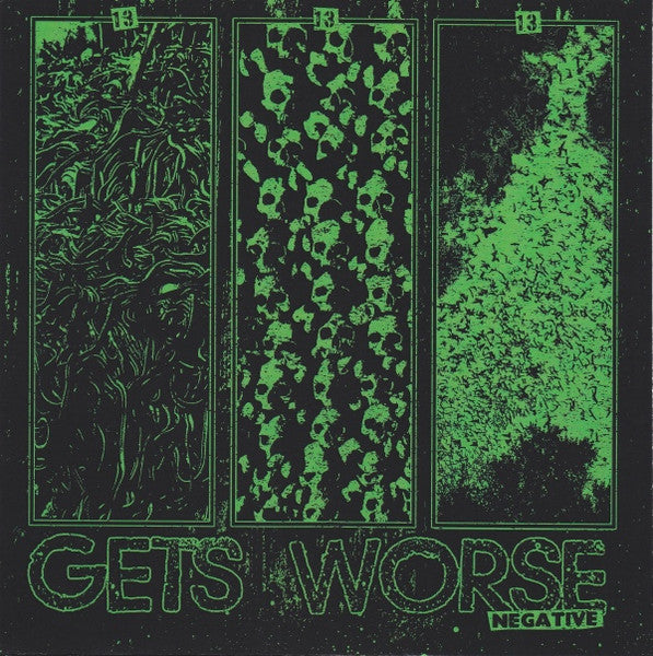 Negative (VINYL 7") *TRANSLUCENT GREEN* | Mint (M) Mint (M) - METAL *NEW/COLOR*