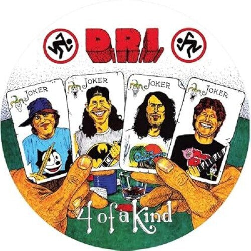 D.R.I. - (PRESALE 6/26/26) Four Of A Kind (IMPORT PICTURE VINYL) | Mint (M) Mint (M) - METAL *NEW/COLOR*