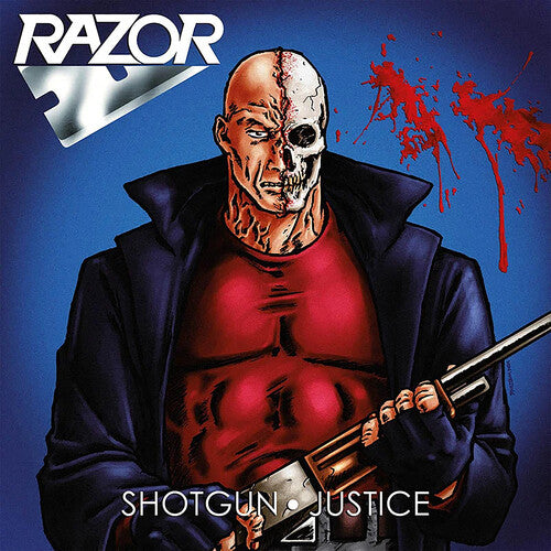 (PRE ORDER 4/17/26) Shotgun Justice (BLUE SPLATTER VINYL) | - METAL *NEW/COLOR*