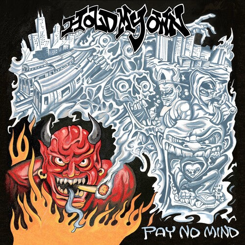 Hold My Own - (PRESALE 6/5/26) Pay No Mind (POSTER WHITE BLACK/RED SPLATTER VINYL) | Mint (M) Mint (M) - METAL *NEW/COLOR*