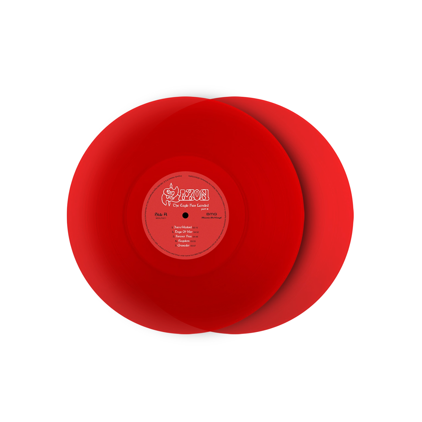 Eagle Has Landed Part II (MOV | TRANSLUCENT RED VINYL) | Mint (M) Mint (M) - METAL *NEW/COLOR*