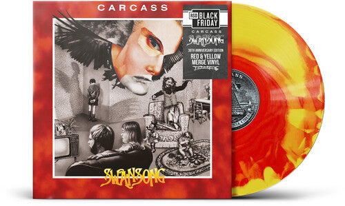 Carcass - (PRESALE 11/26/26) Swansong (RSD) Red/ Yellow (YELLOW RED VINYL LP) | NEW - METAL *NEW/COLOR*