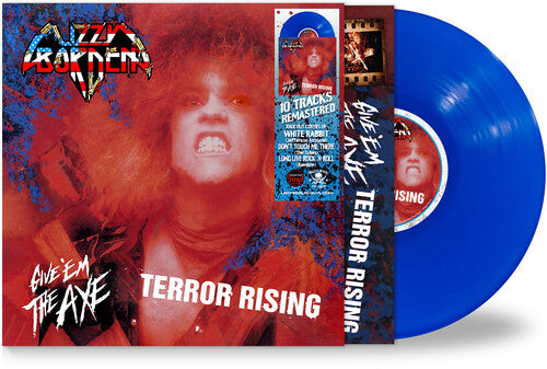 (PRESALE 5/8/26) Give 'Em the Axe & Terror Rising (BLUE VINYL) | Mint (M) Mint (M) - METAL *NEW/COLOR*