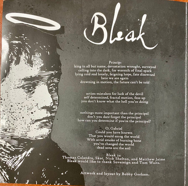 Bleak / Sovereign BLUE VINYL 7") | Mint (M) Mint (M) - METAL *NEW/COLOR*