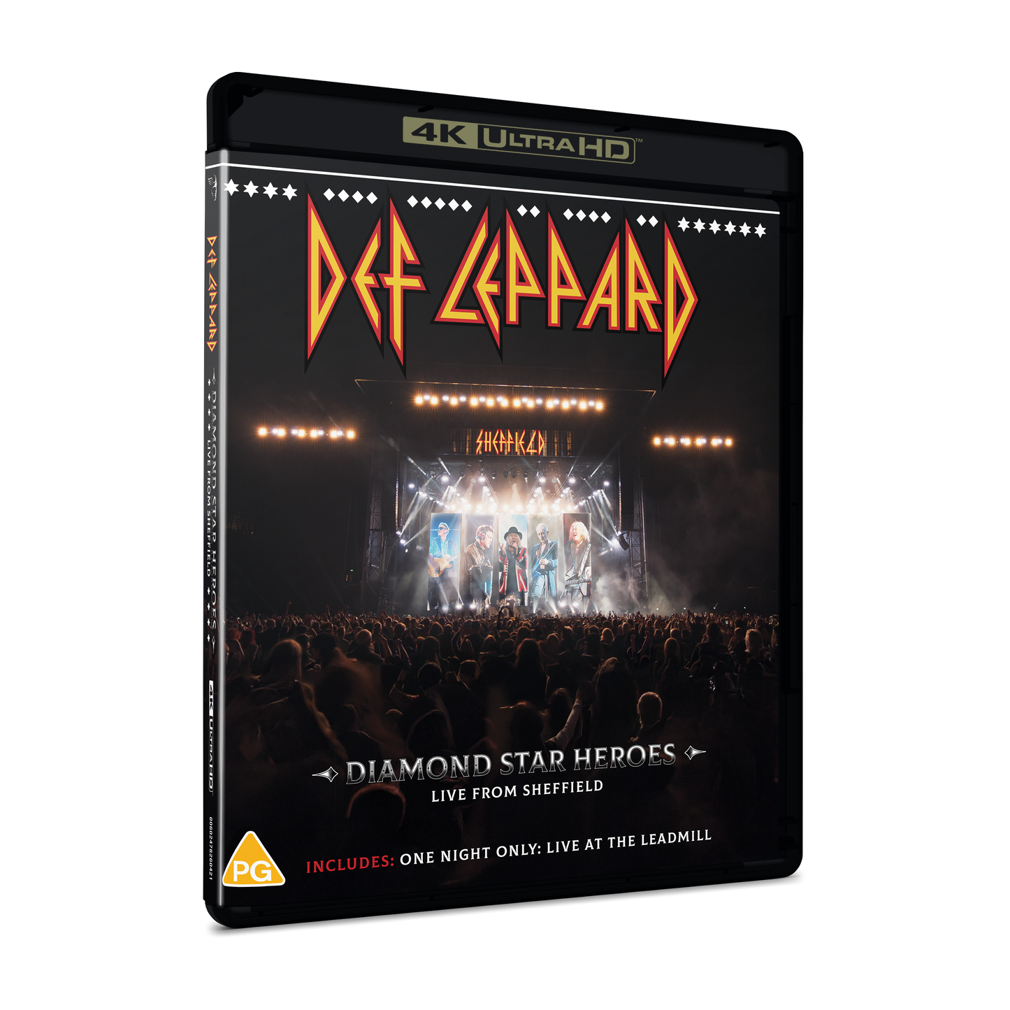 (PRE-ORDER 11/21/25) Diamond Star Heroes: Live From Sheffield (4K UHD) | - METAL *NEW*