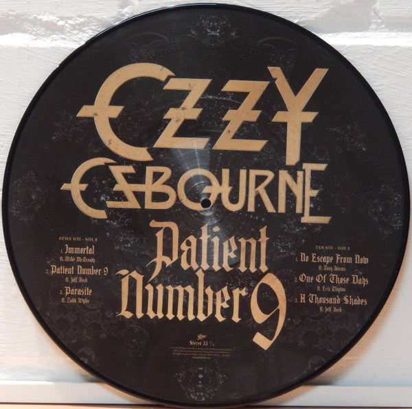 Patient Number 9 (2xPICTURE VINYL) | Mint (M) Mint (M) - METAL *NEW*