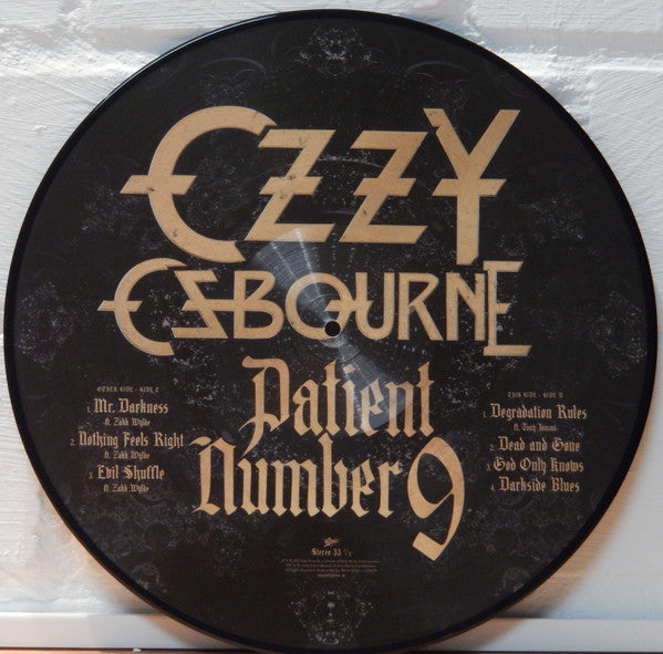 Patient Number 9 (2xPICTURE VINYL) | Mint (M) Mint (M) - METAL *NEW*
