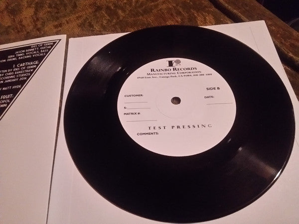 Carthage (7" VINYL) *TEST PRESSING* | Mint (M) Mint (M) - METAL *NEW*