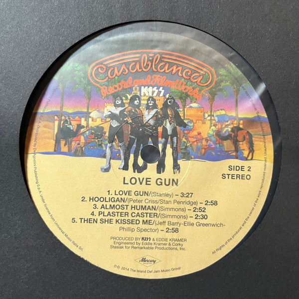 Kiss - Love Gun (UNOFFICIAL VINYL) | Near Mint (NM or M-) Excellent+ (EX+) - METAL *NEW*