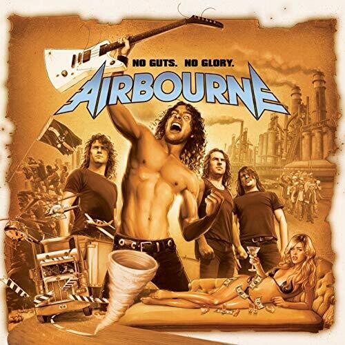 AIRBOURNE - NO GUTS. NO GLORY (VINYL LP) | NEW Mint (M) Mint (M) - METAL *NEW*