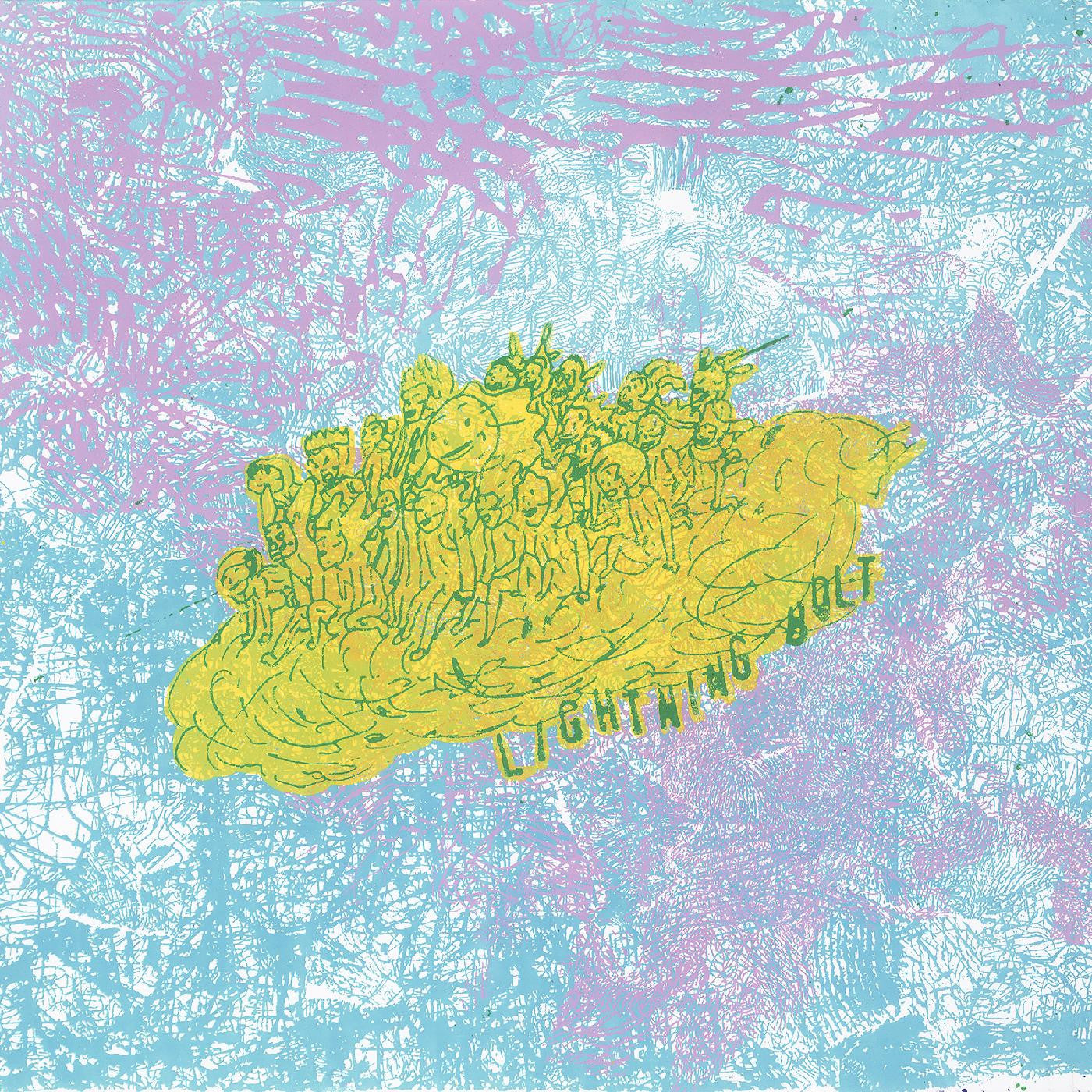 Lightning Bolt - Ride The Skies= (INDIE EXCLUSIVE, "PUKE F" GREEN VINYL) (Vinyl) | Mint (M) Mint (M) - METAL *NEW*