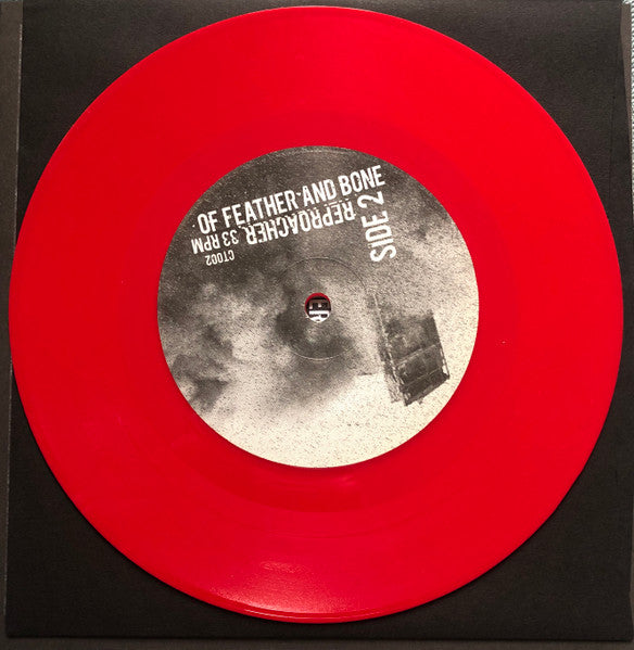 Of Feather And Bone / Reproacher Split (RED VINYL 7") | Mint (M) Mint (M) - METAL/PUNK *NEW/COLOR*