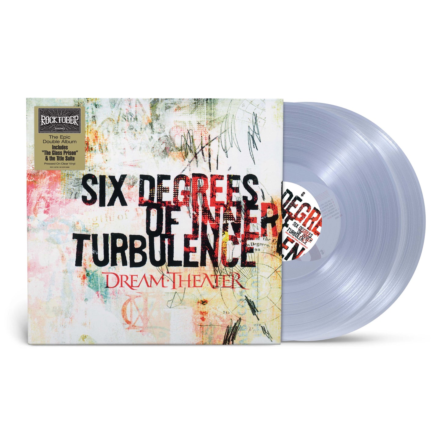 Six Degrees of Inner Turbulence (2xCLEAR VINYL) *CREASED* | Mint (M) Mint (M) - METAL *SEALED/CLEAR*