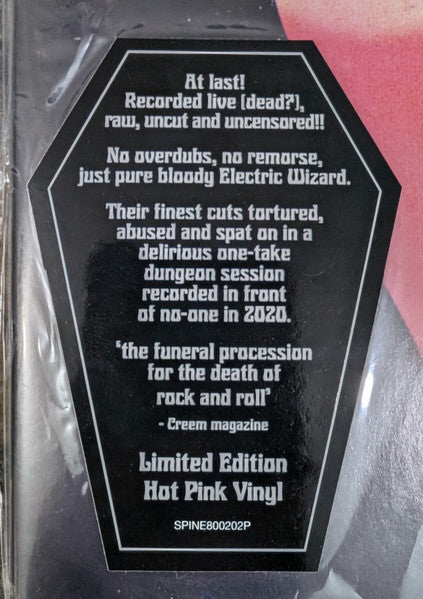 Black Magic Rituals & Perversions Vol.1 (PINK VINYL)(SPLIT SEAM) | Mint (M) Very Good Plus (VG+) - METAL *SEALED/COLOR*