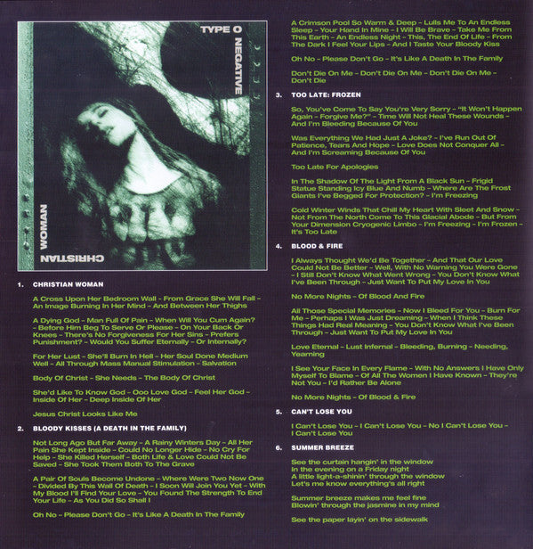 Bloody Kisses: 30th Anniversary (GREEN VINYL) | Mint (M) Mint (M) - METAL *SEALED/COLOR*