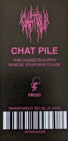This Dungeon Earth / Remove Your Skin Please (TRANSPARENT SEA BLUE VINYL) | Mint (M) Mint (M) - METAL *SEALED/COLOR*
